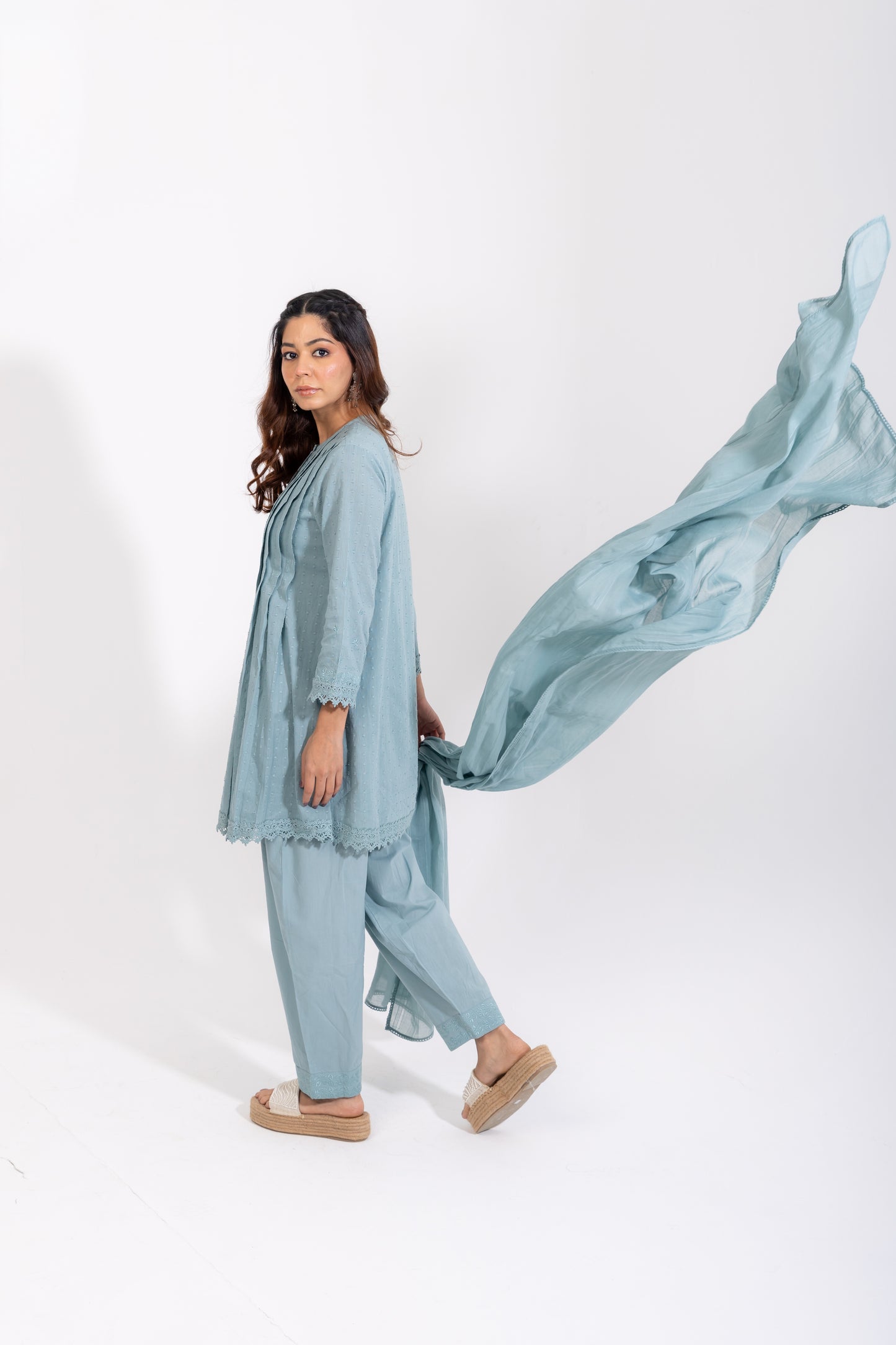 Vikhan Kurta Set with Dupatta