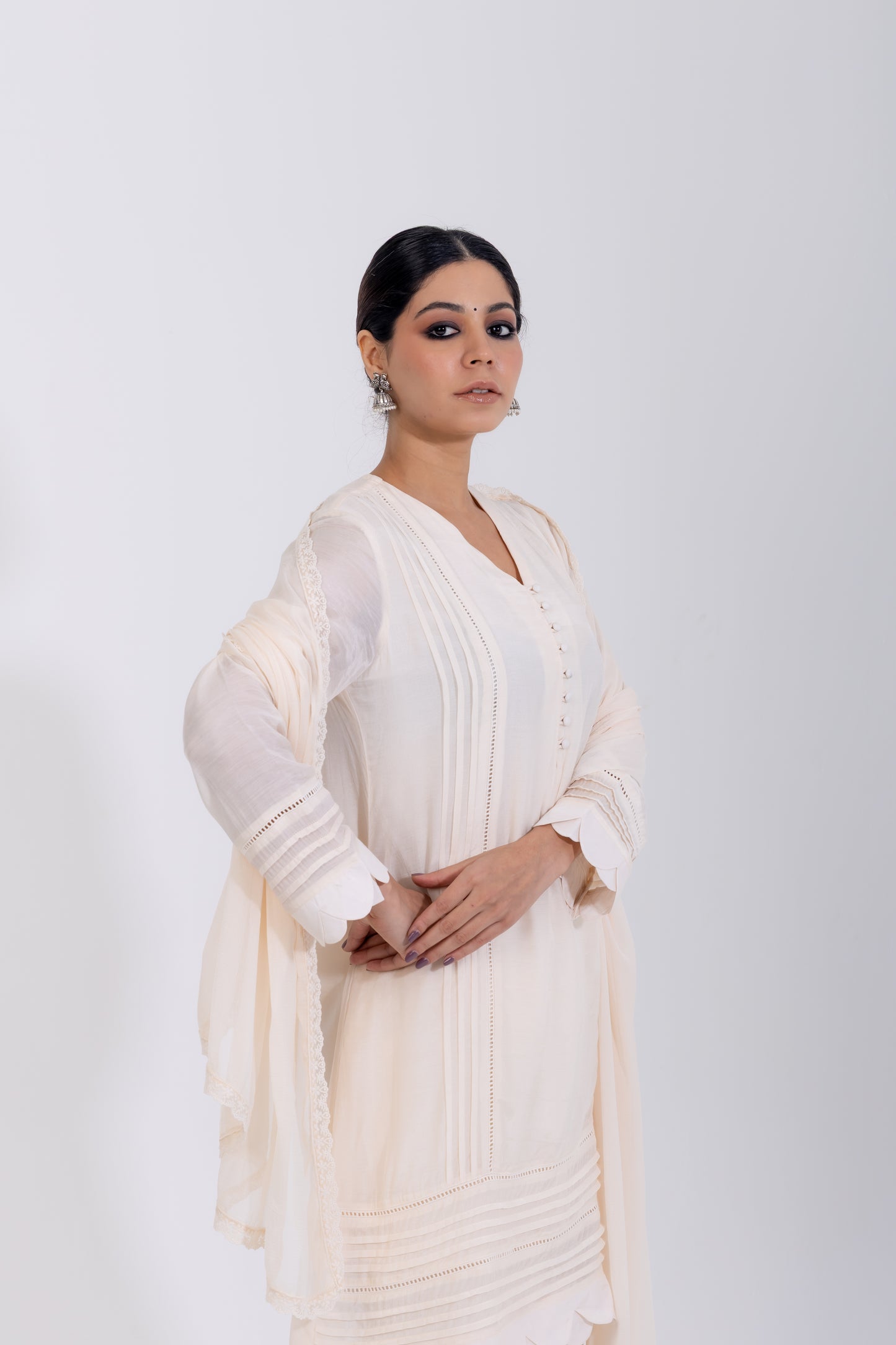Chaand Kurta Set with Dupatta